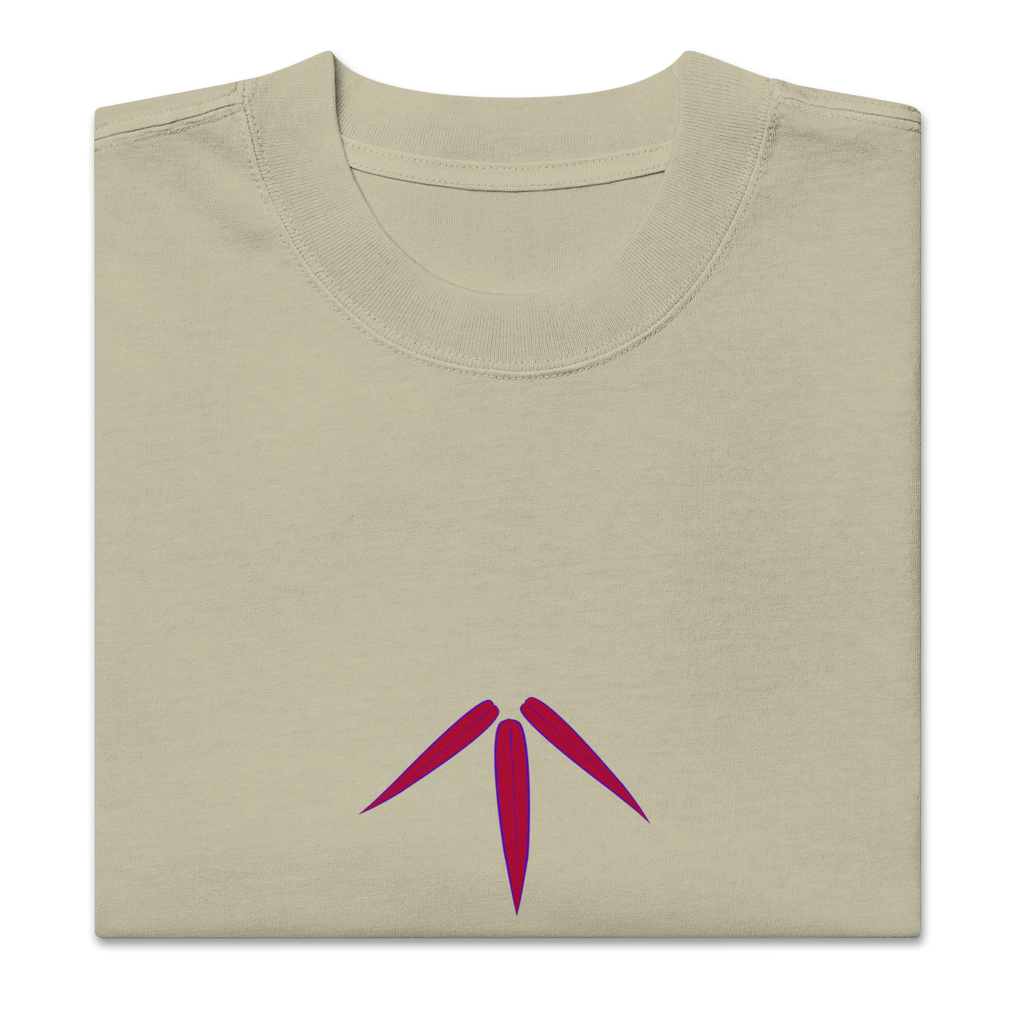 Bamboo Oversized Faded T-Shirt